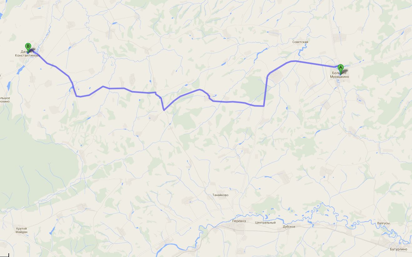 Карта мурашкино нижегородская область