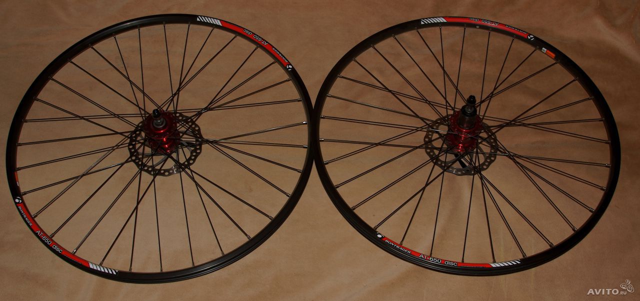 продаю колеса bontrager at-650 disk