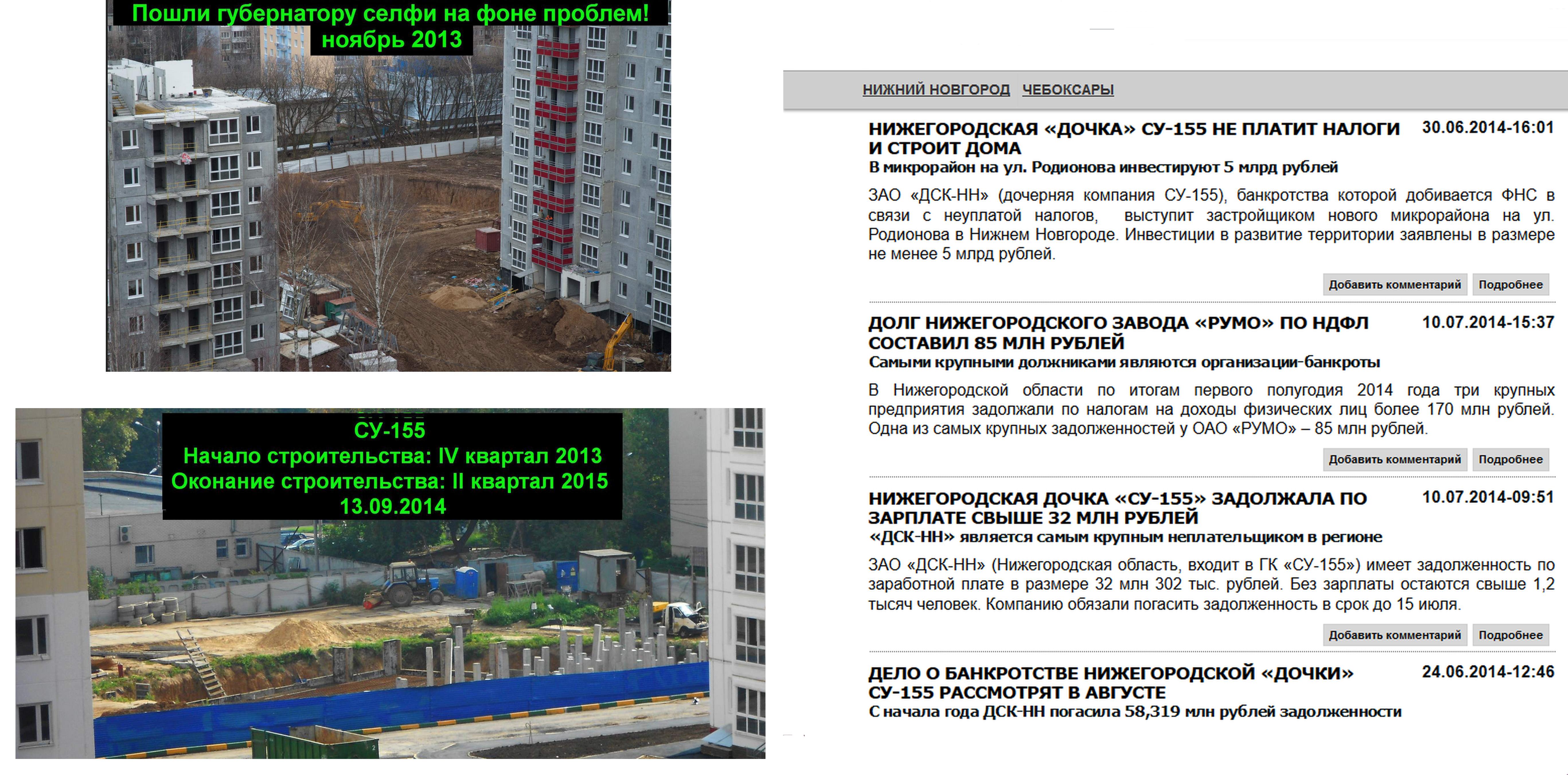 Дорожная карта обманутых дольщиков