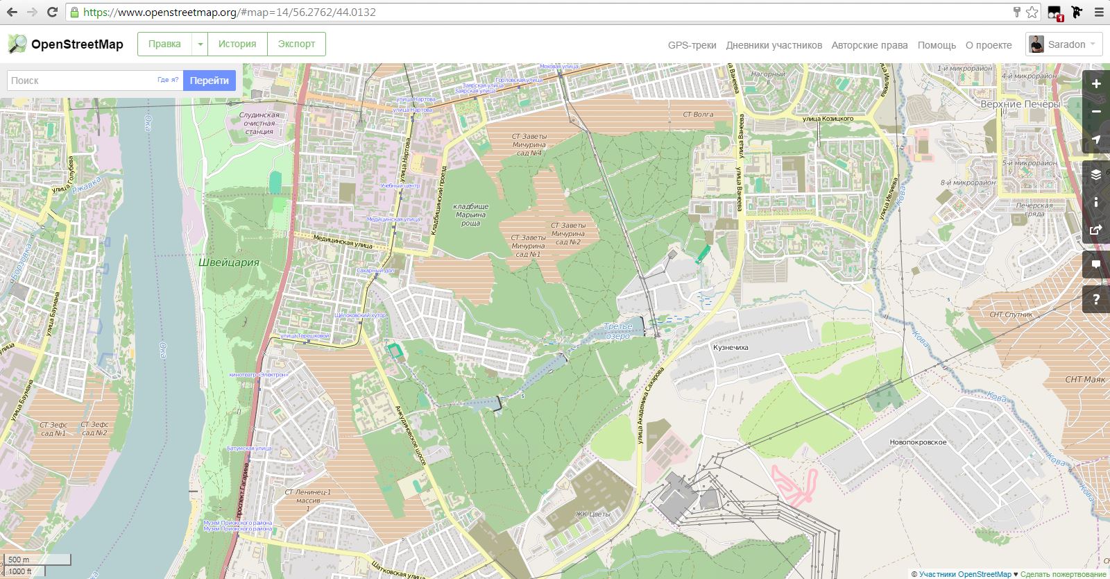 Карта города щелково