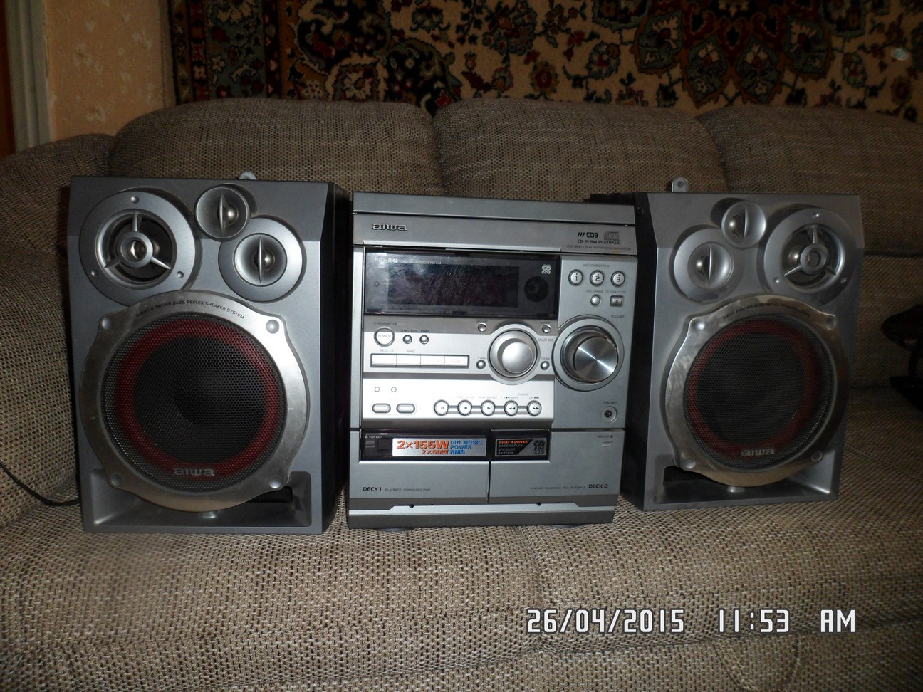 Характеристика музыкального центра aiwa