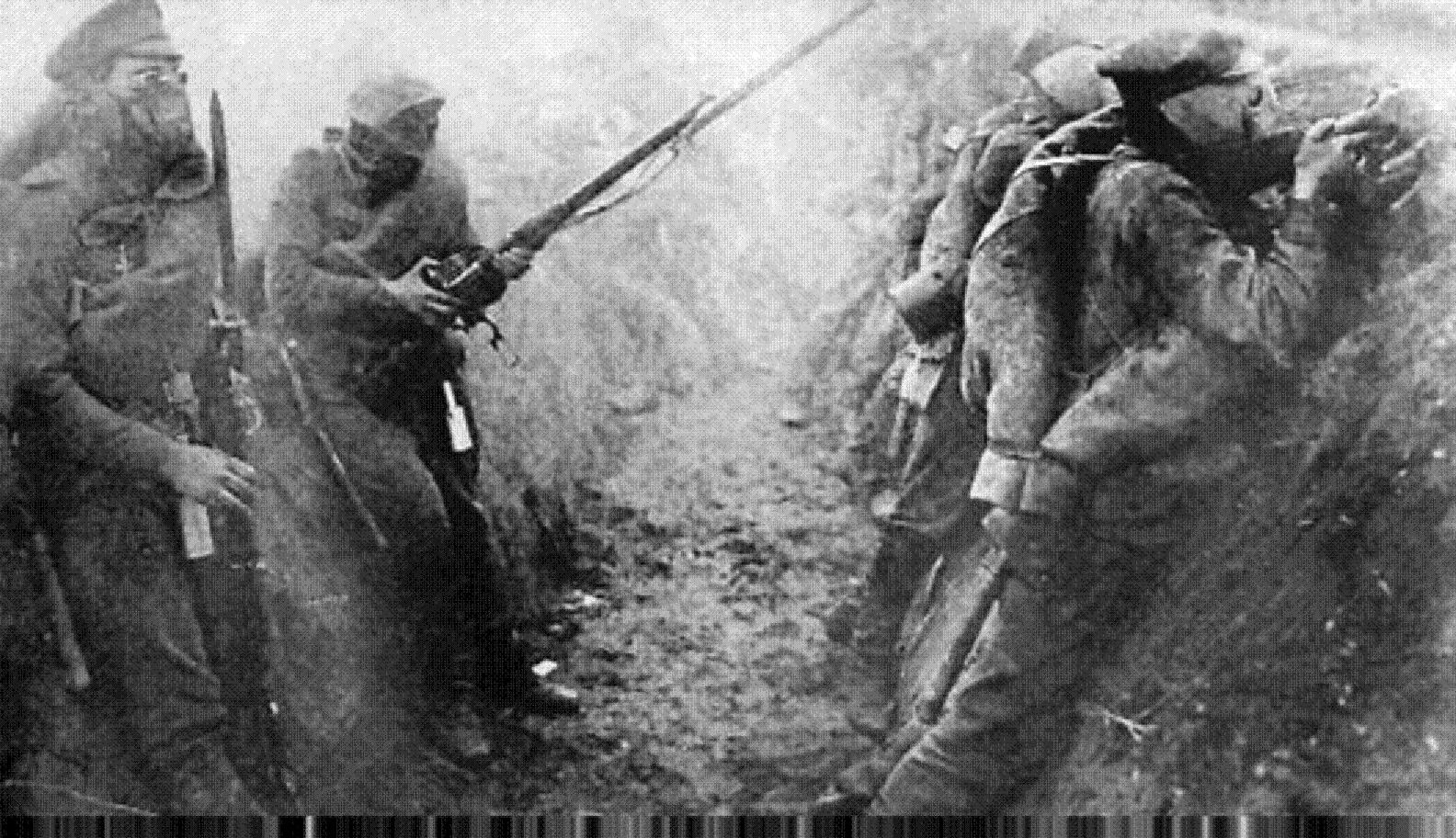 Газовая атака немцев 1915