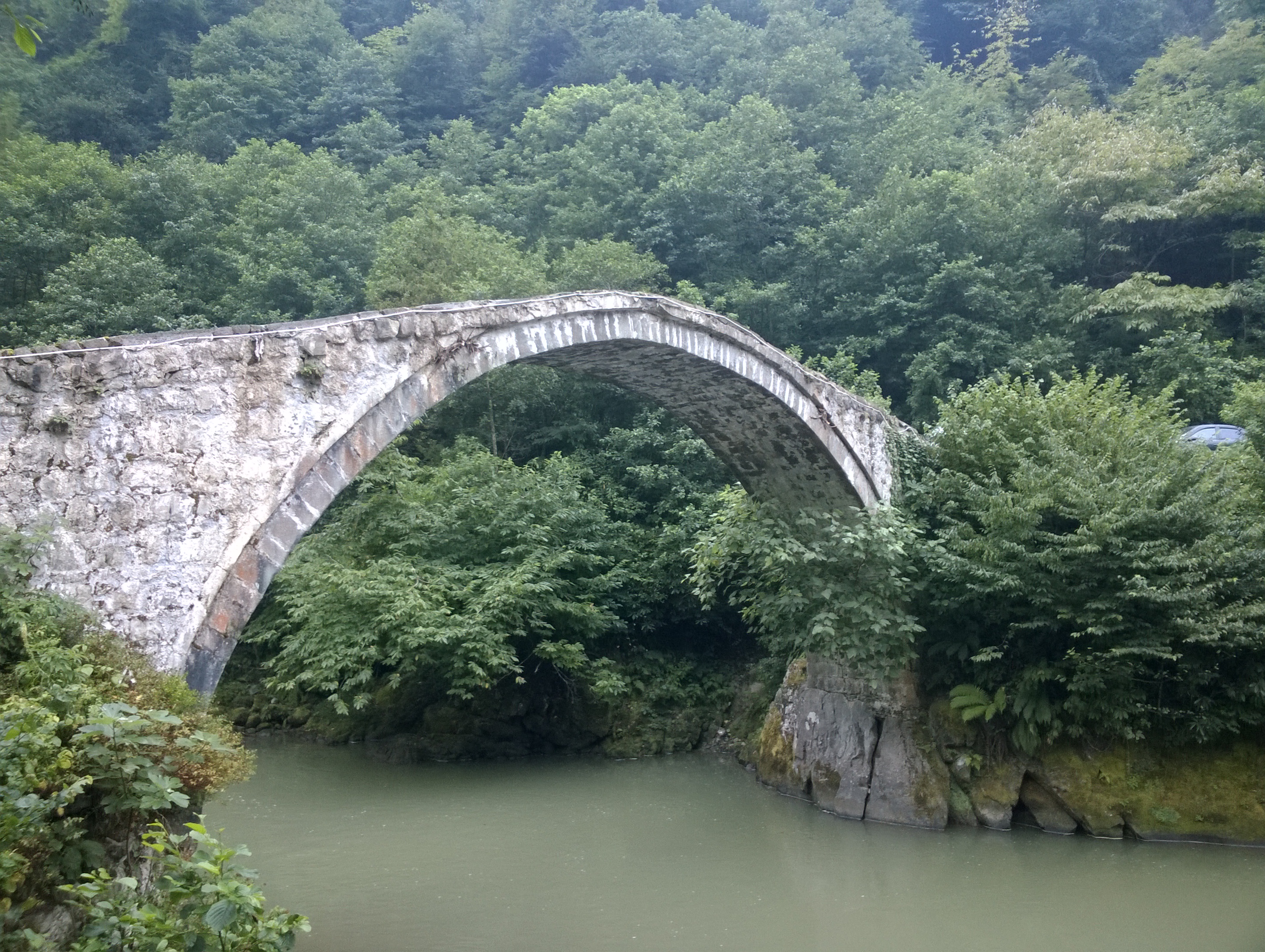 мост тамары в абхазии