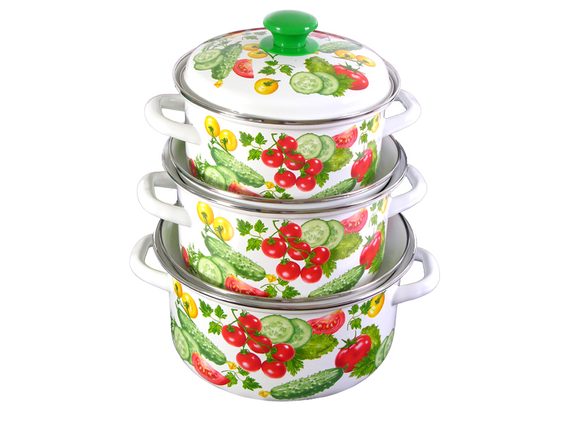 Набор эмалированных контейнеров calve cl-7002. Эмаль для посуды. Кастрюля эмалир. Набор кастрюль кмз анюта-1 6 пр. Эмаль для посуды.