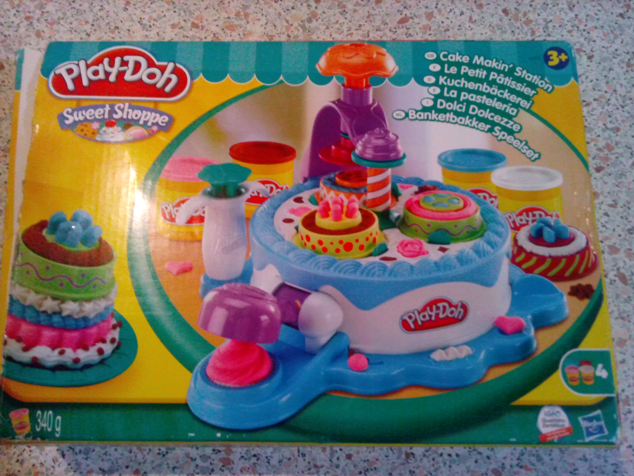 Праздничный торт play doh детский мир