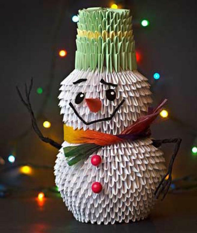 Снеговик из модулей. Снеговик из модулей оригами. Модульное оригами новый год. Модульное оригами новый год Снеговик