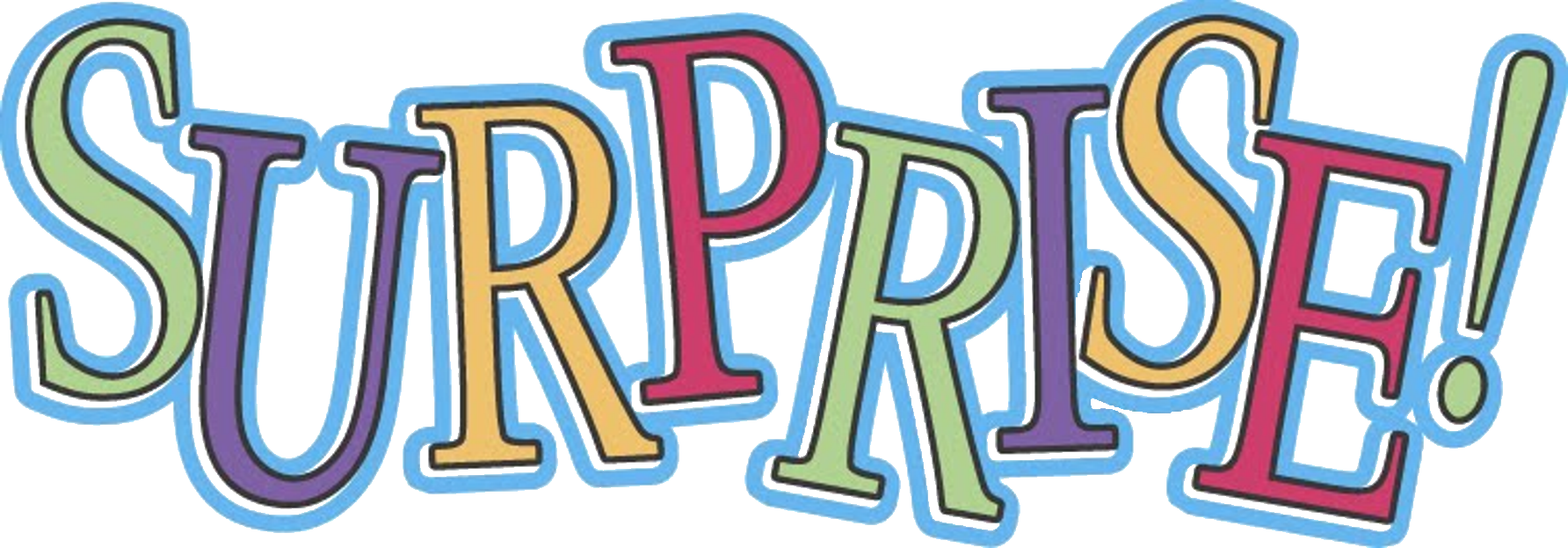 Надпись Сюрприз
