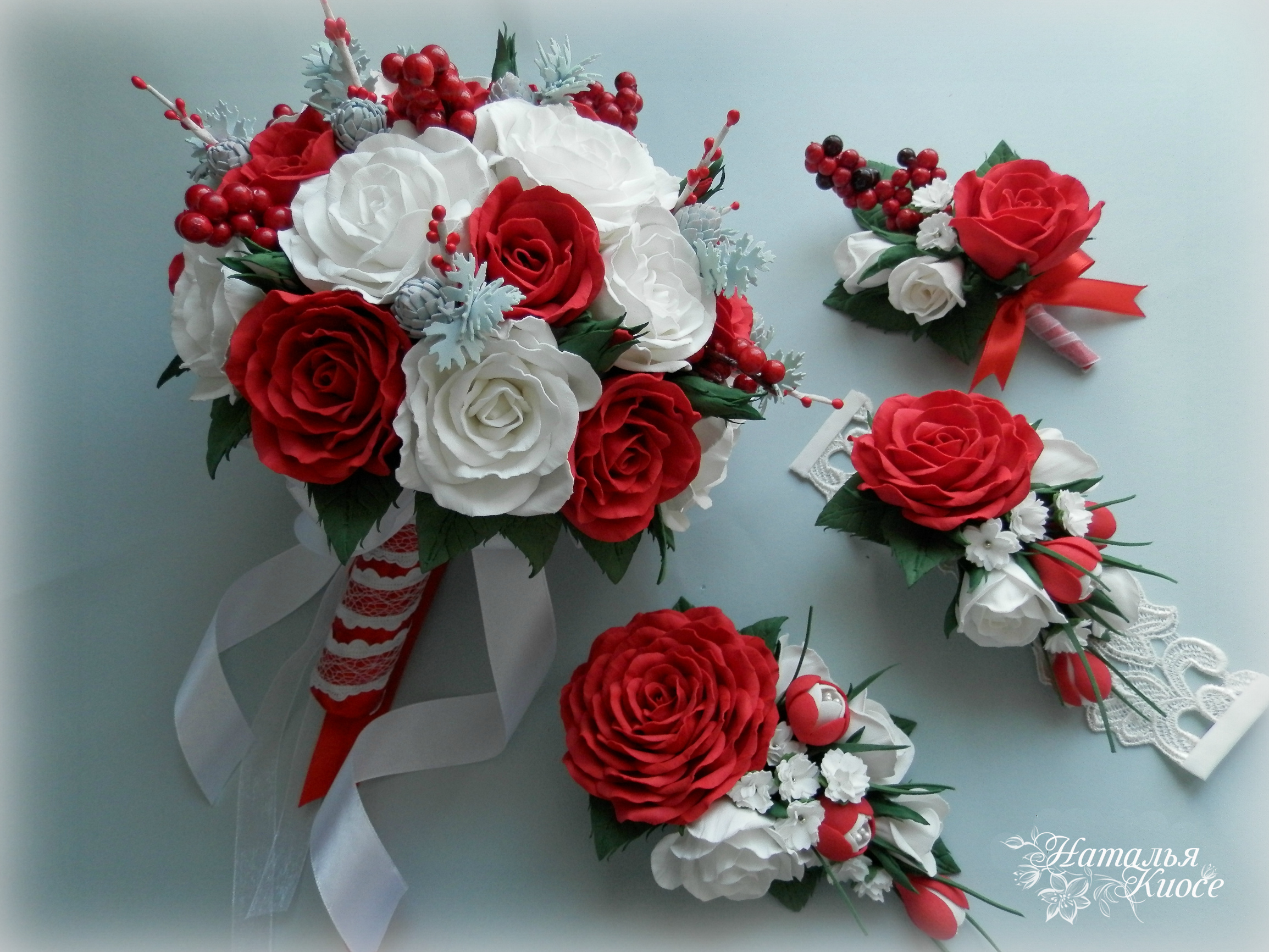 Букет из фоамирана