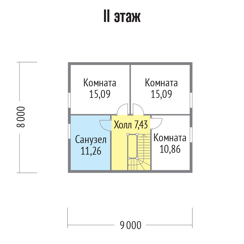 Проект дома канцлер 2