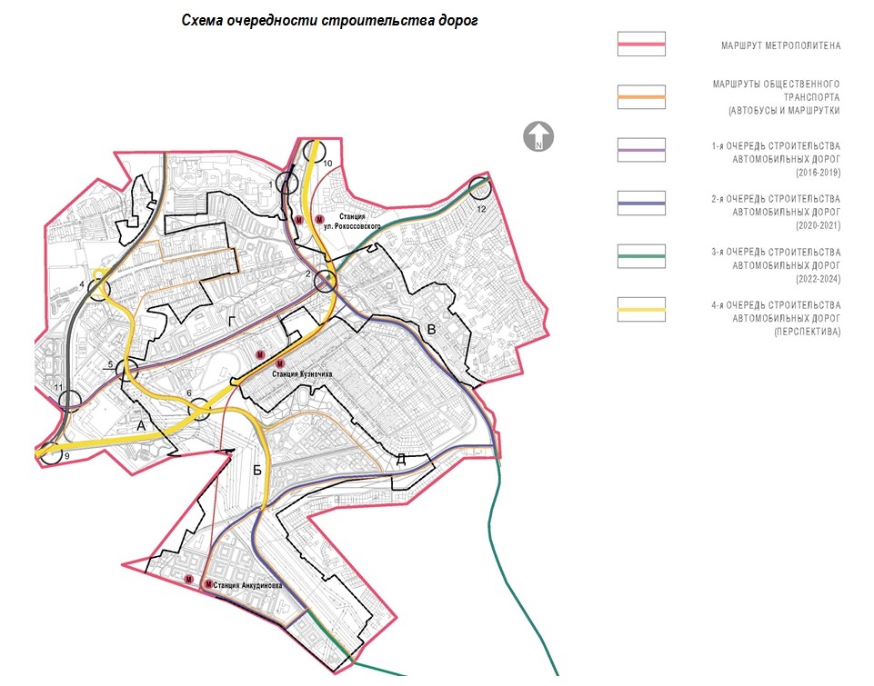 План застройки советского района нижнего новгорода до 2030 года схема на карте