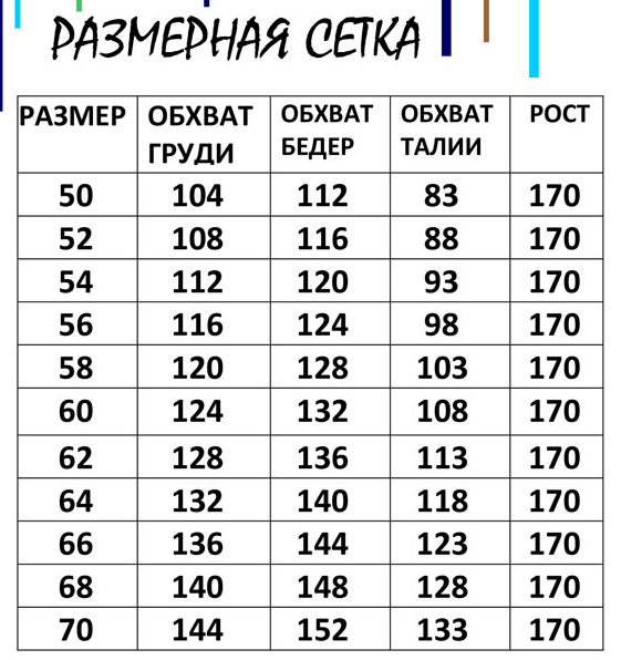 Магазин Одежды Размер 70