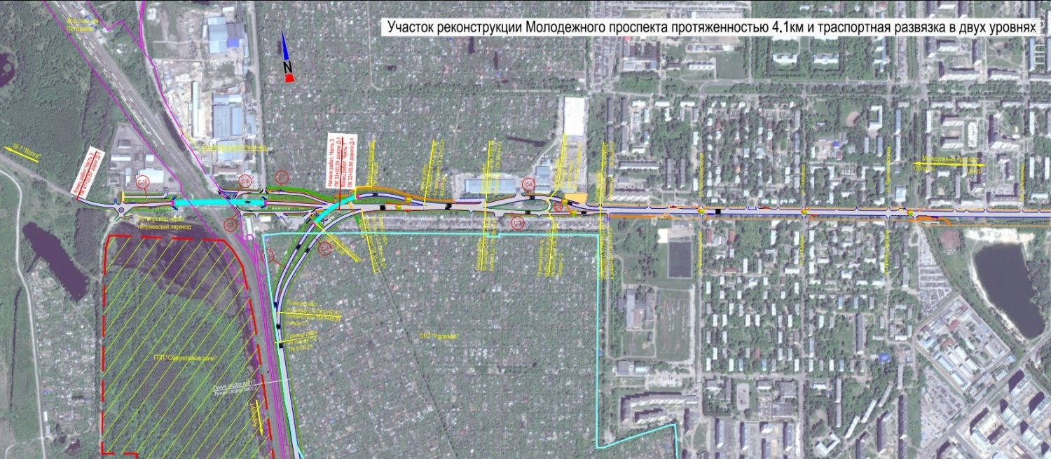 Проспект молодежный нижний новгород карта