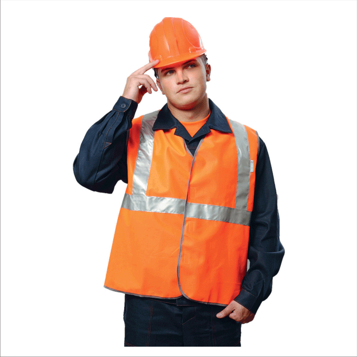 монтажник. костюм мужской летний "спектр 2м (оранжевый/синий(104-108/182-188). рабочая одежда. сигнальный жилет для стропальщика. спецодежда стропальщика.