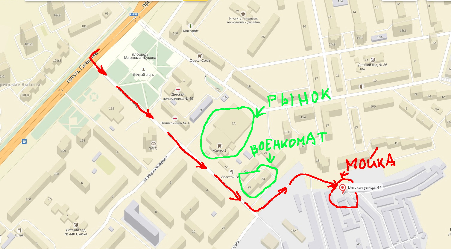 Гомель военкомат карта