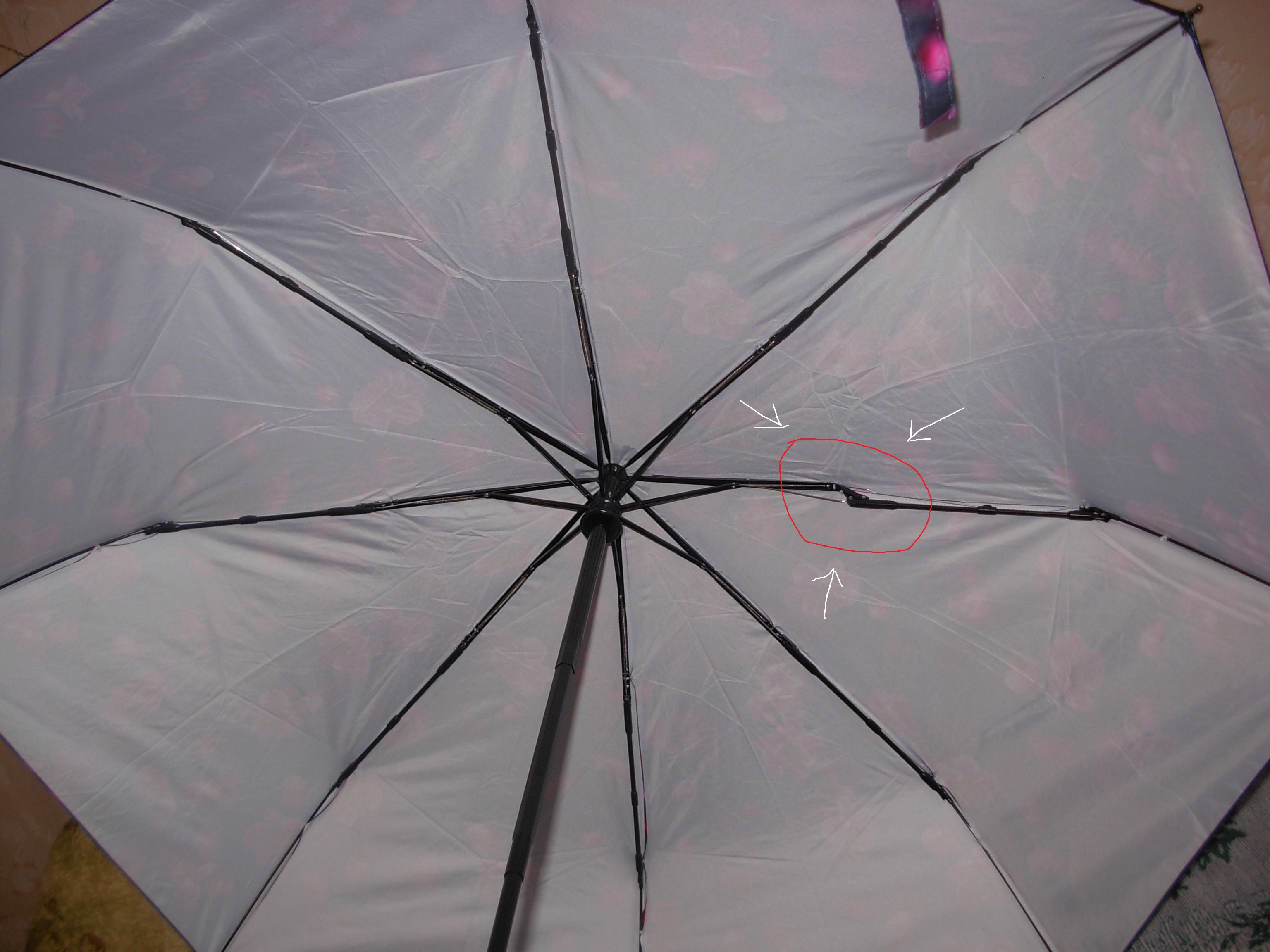 Ремонт зонтов в самаре. Крепление спиц зонта. Зонт для покрасочной. Спица зонтика. Погнулись спицы на зонте трость.