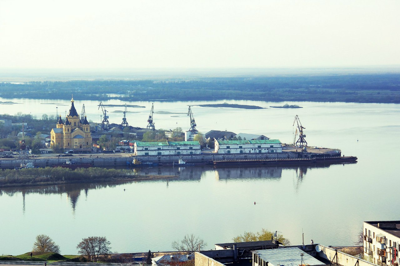 Нижегородский порт Нижний Новгород