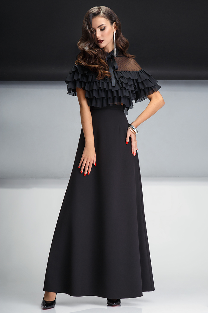 Купить Черные Платья Классика В Москве фото 37