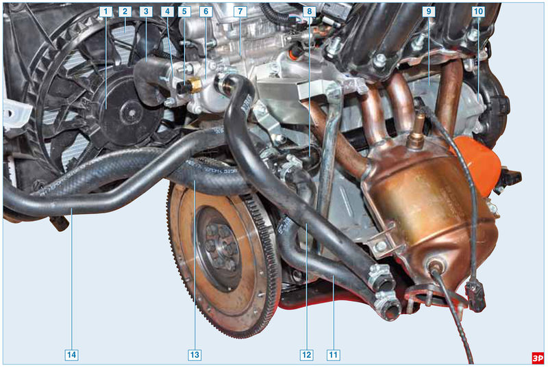 Лада Калина Подтекает Антифриз Внизу Слева у Педали Газа как Устранить Подтекание?