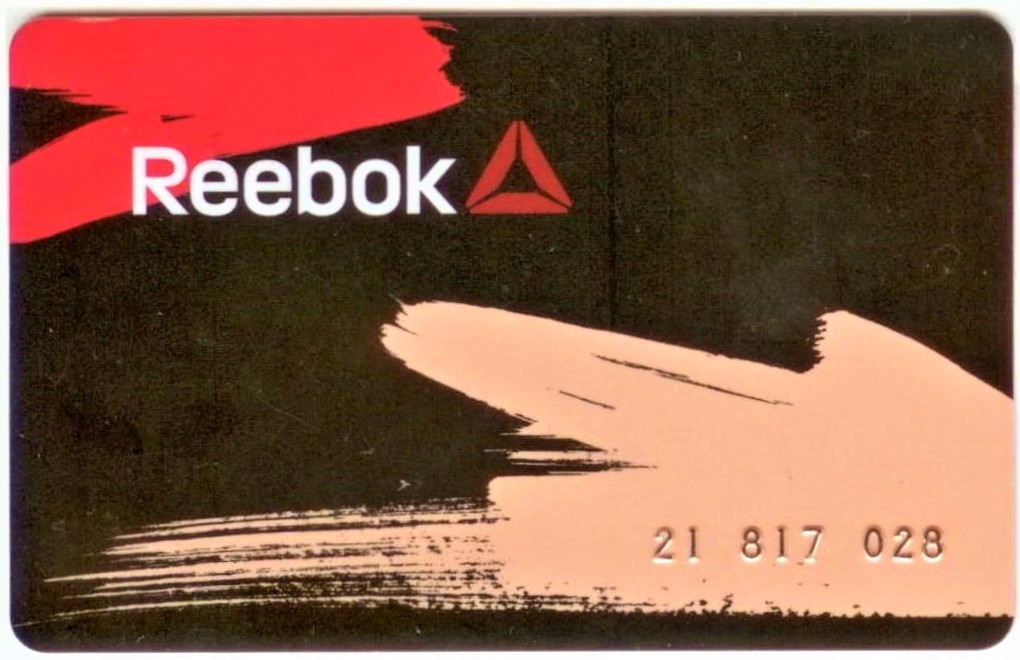 Reebok скидочная карта