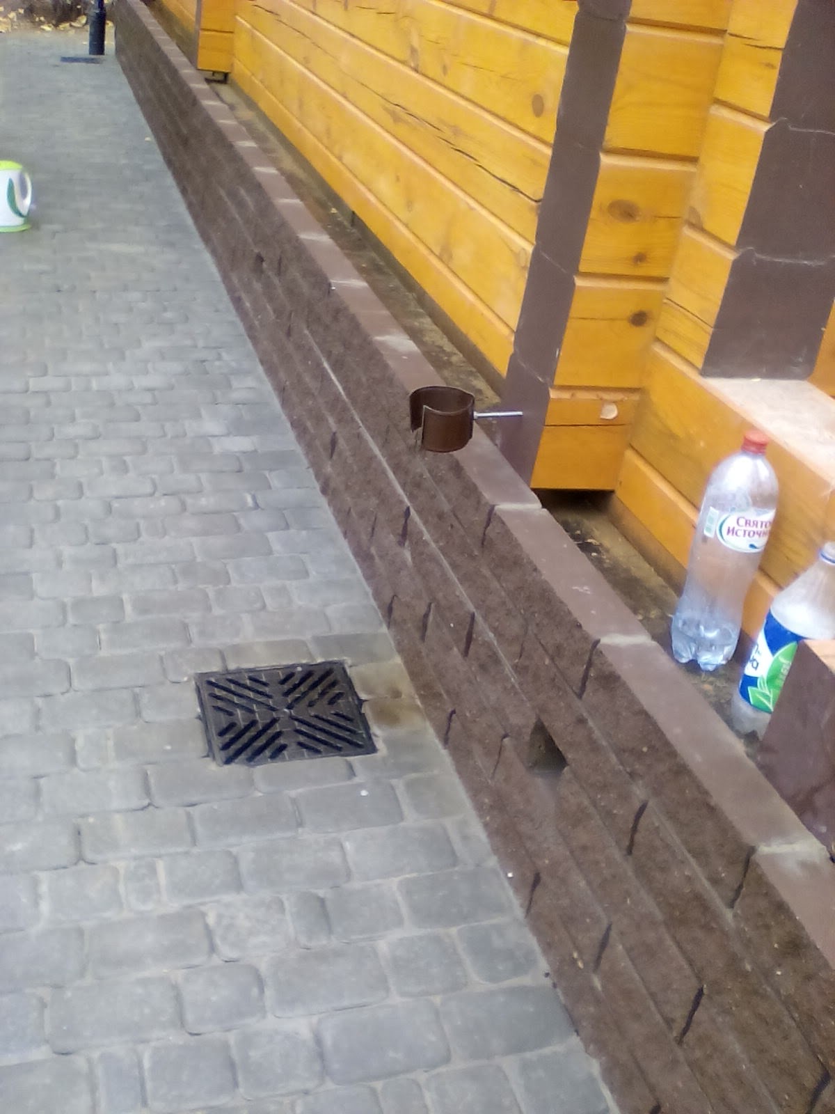 Деревянная отмостка вокруг дома forumhouse