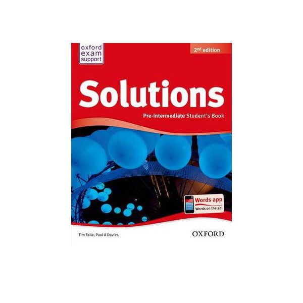 Solutions pre intermediate план урока