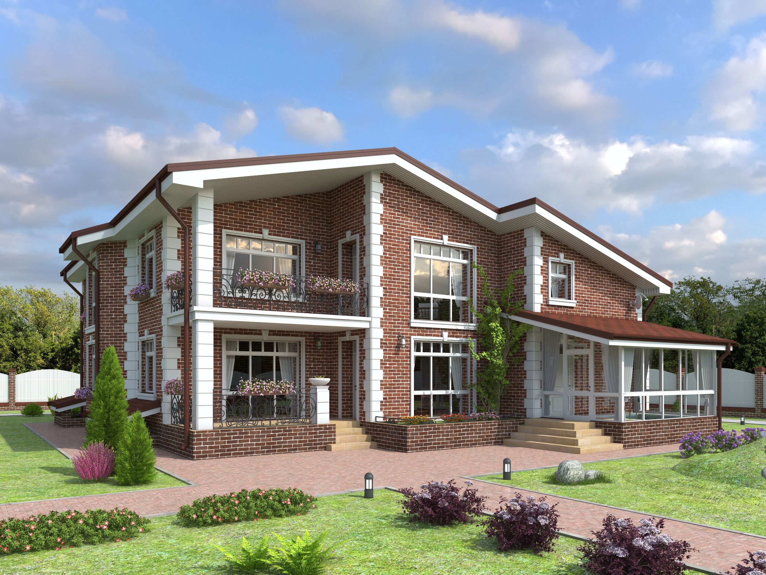 Проект дома archicad