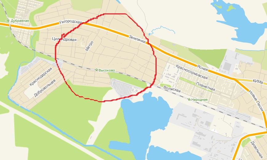 Поселок дубравный нижний новгород карта - 87 фото