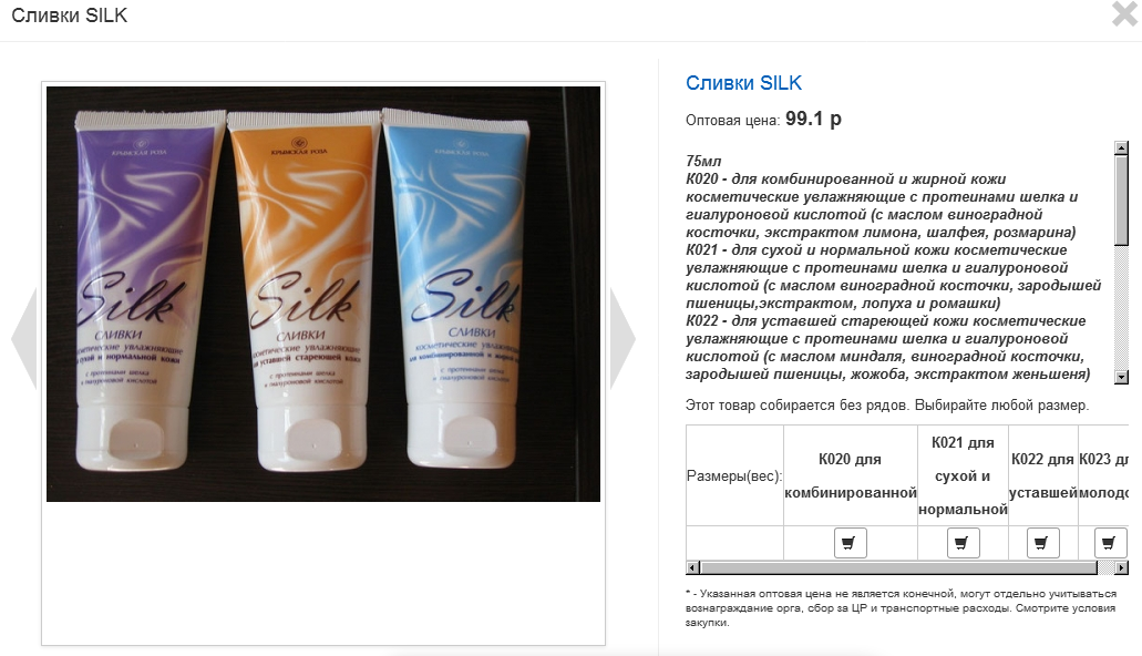 Cream silk кондиционер для волос