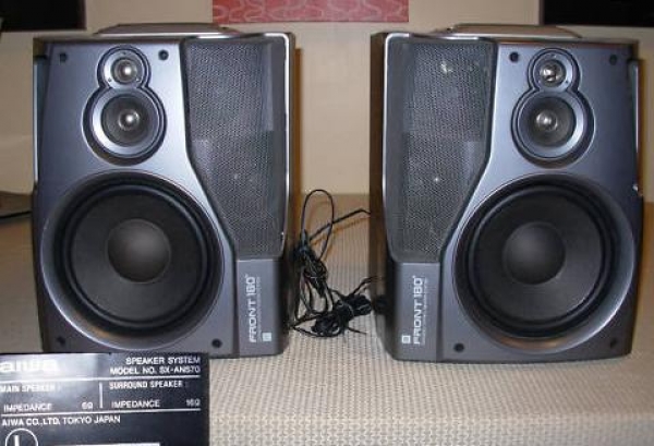 Aiwa front 180 speakers hotsell