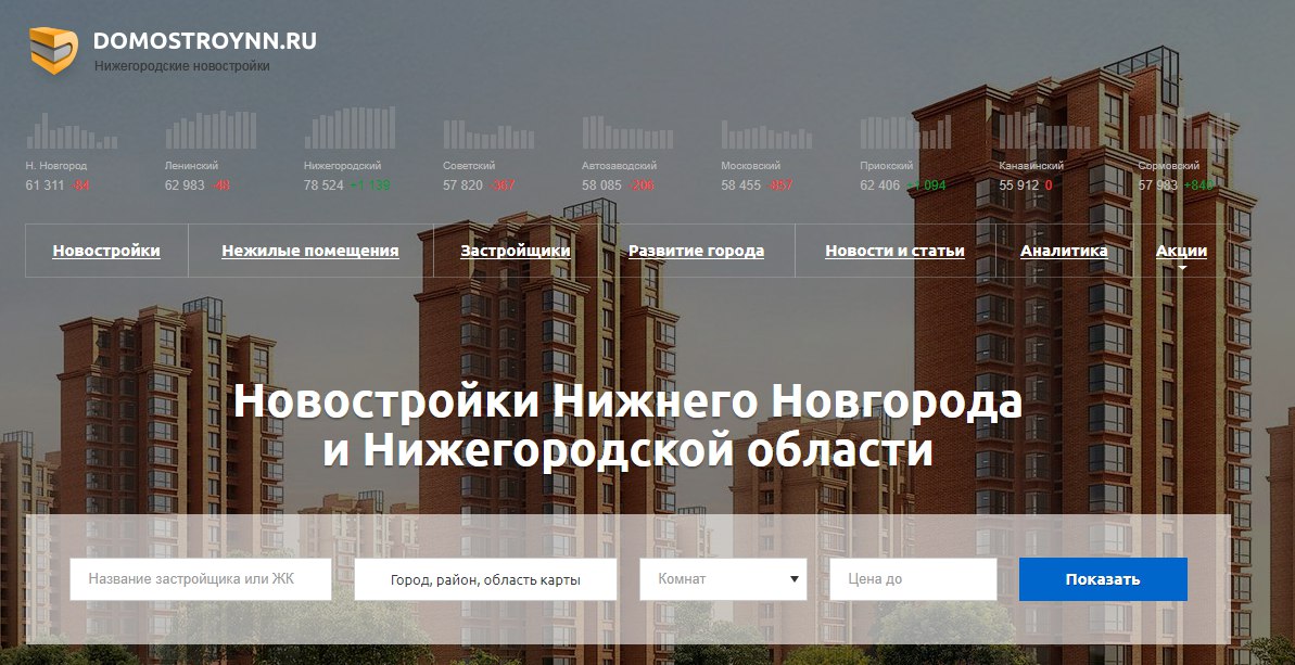Проекты новостроек нижний новгород