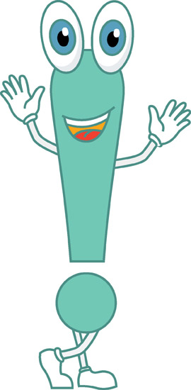 Надписями муай, веселые картинки знаков препинания для детей