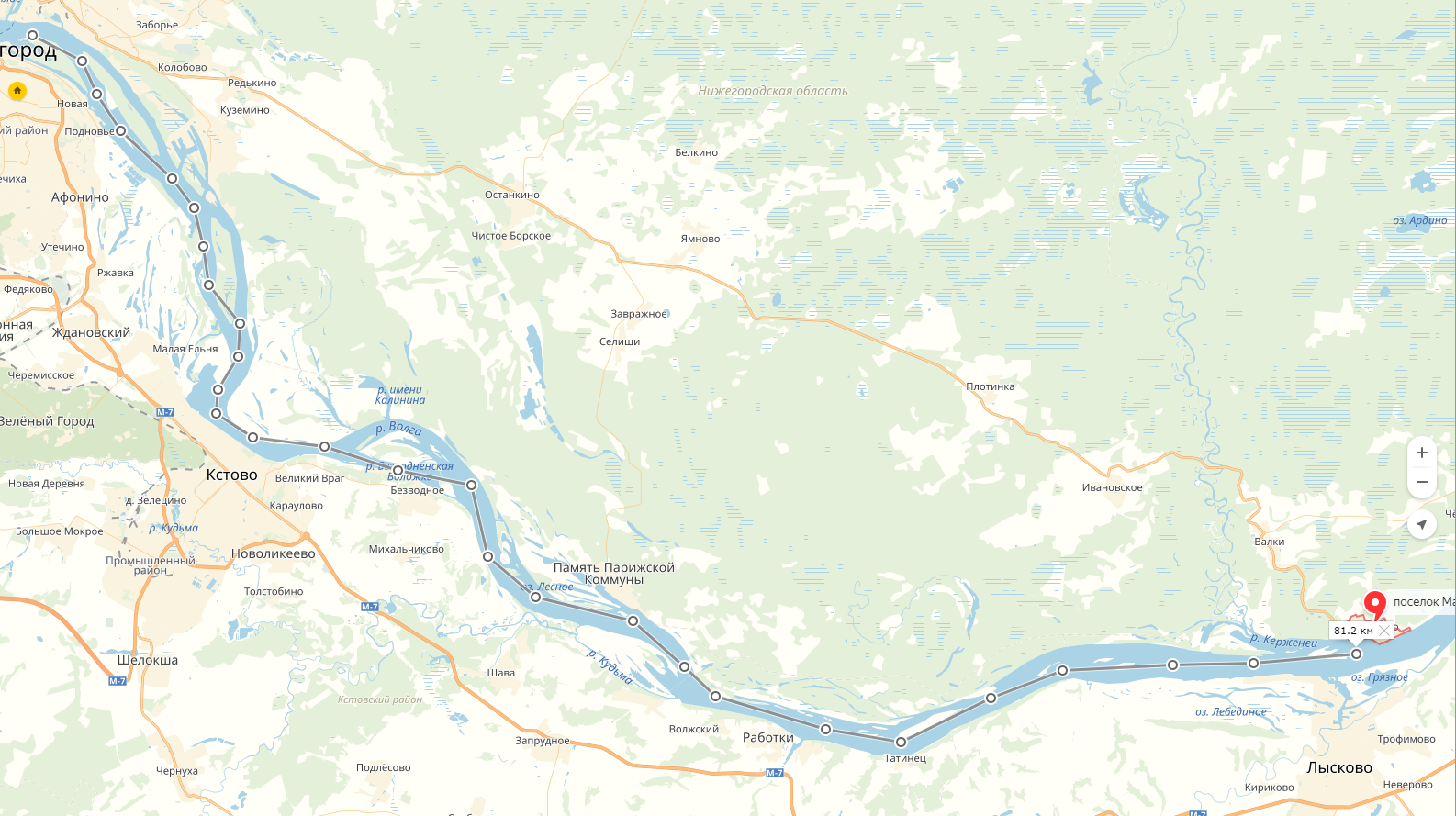 Карта село ямново