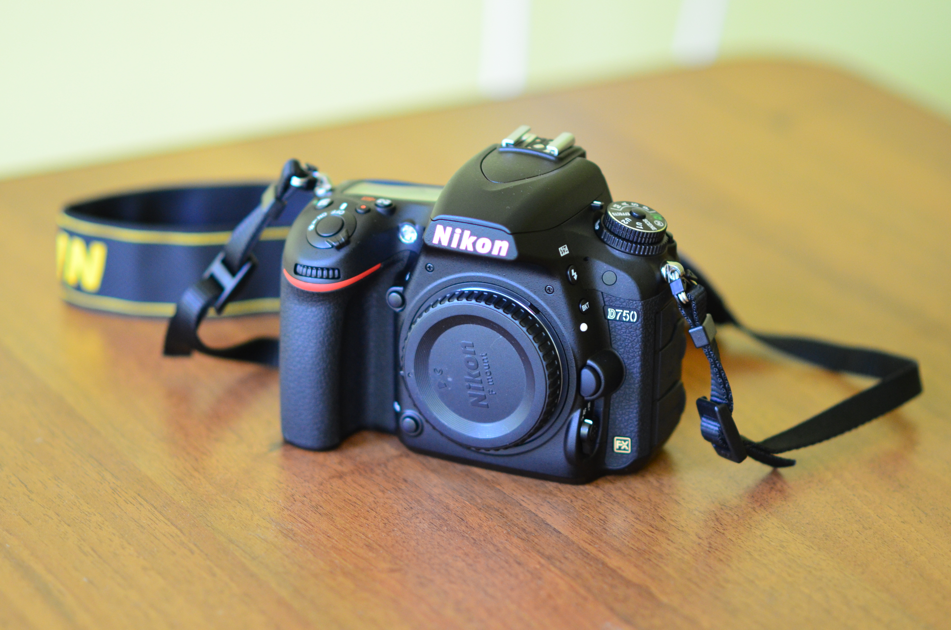 D750 с объективом