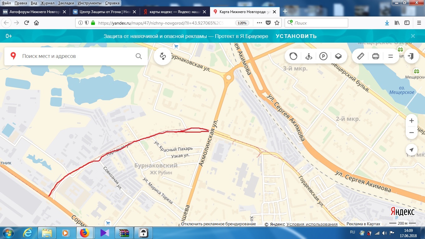 Сормовский поворот нижний новгород карта