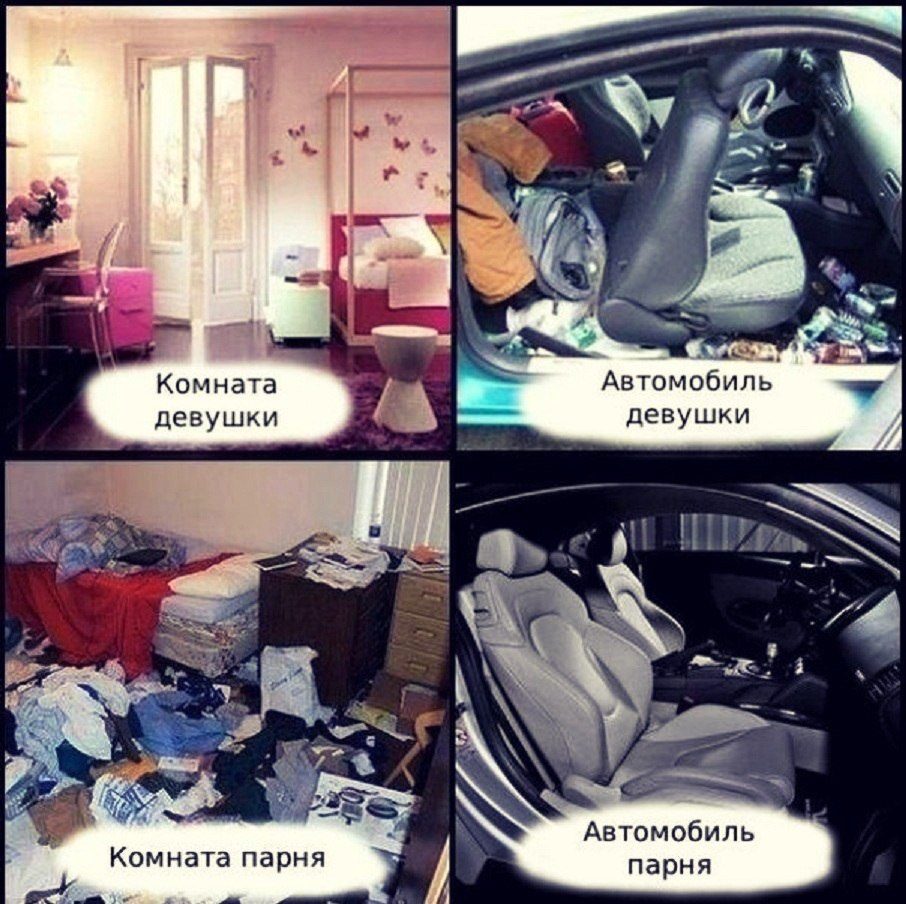 Женская И Мужская Машина Фото