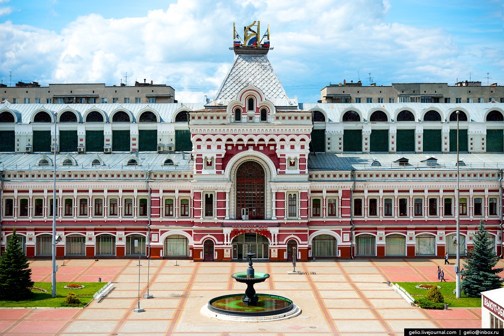 Нижегородская ярмарка рисунок