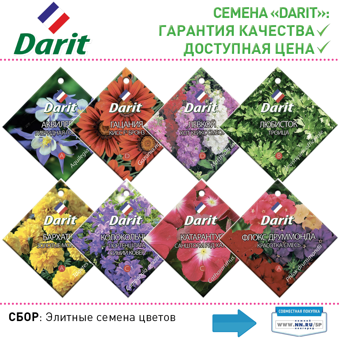 Сбор до 15.11. Новая коллекция семян премиум-класса - Darit! Это ...