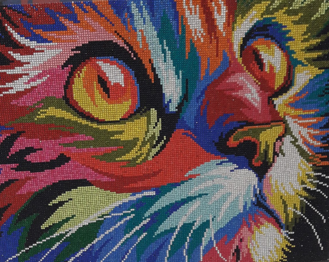 Алмазная мозайка схема. Арт терапия алмазная мозаика. Алмазная мозайка до.