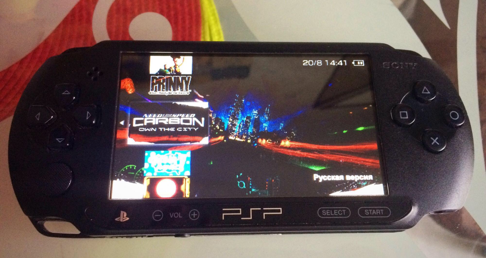 Psp e1008 нет изображения