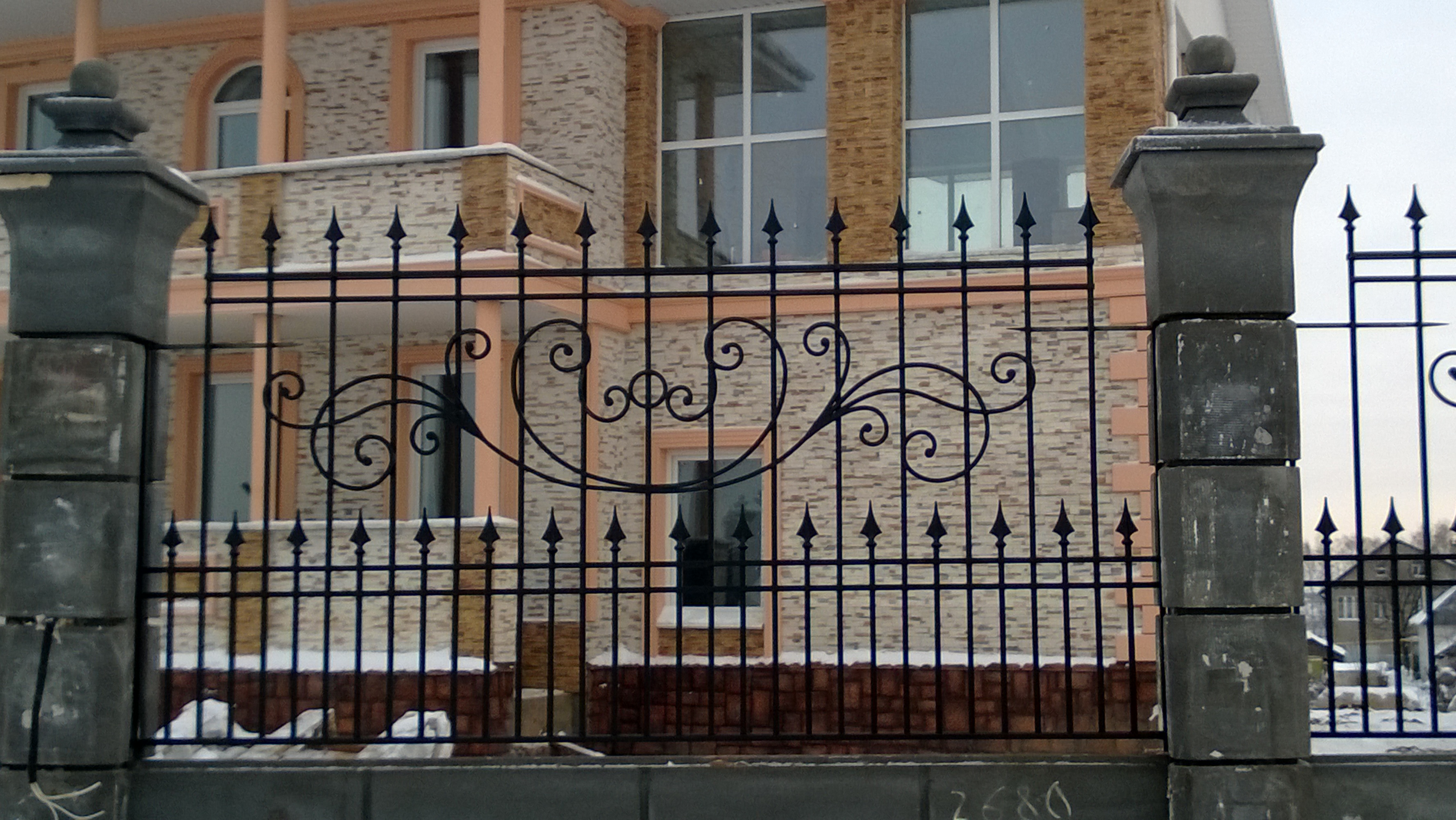 Забор антикот своими руками