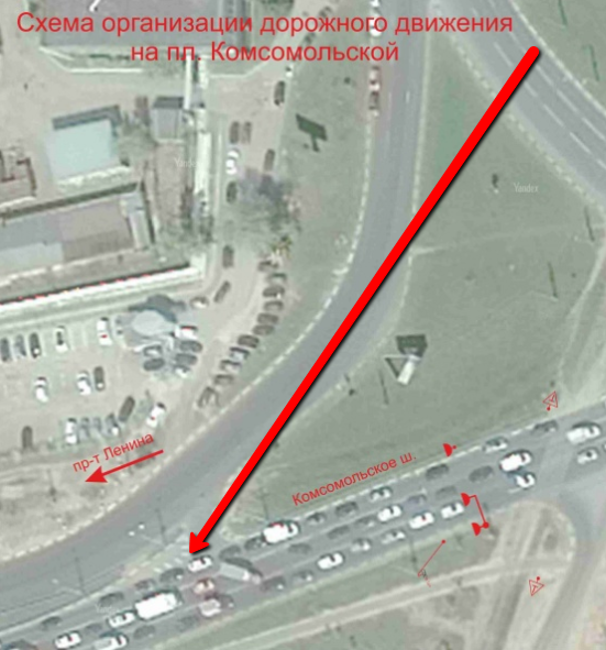 Комсомольская площадь тамбов карта