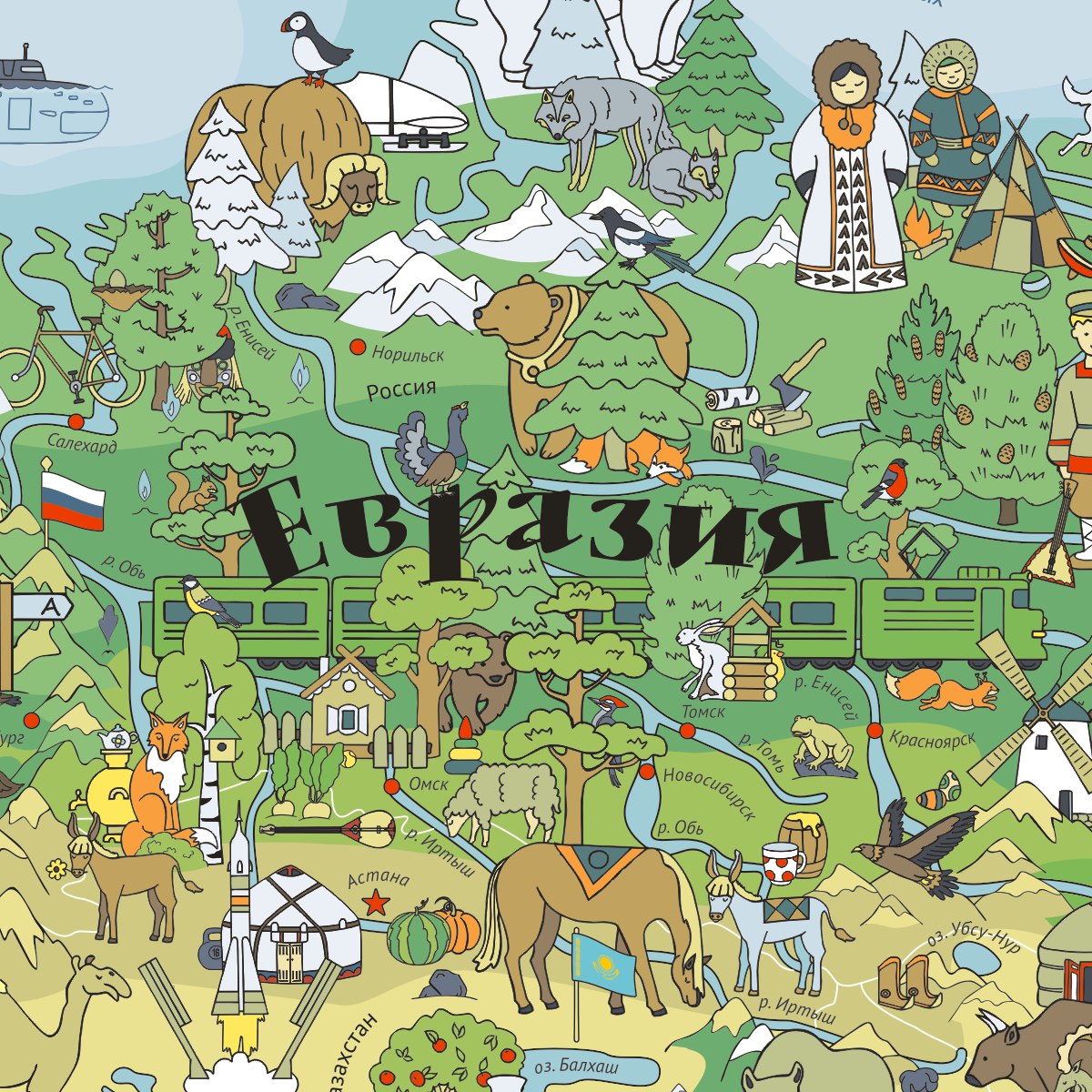 Papitama игровая карта