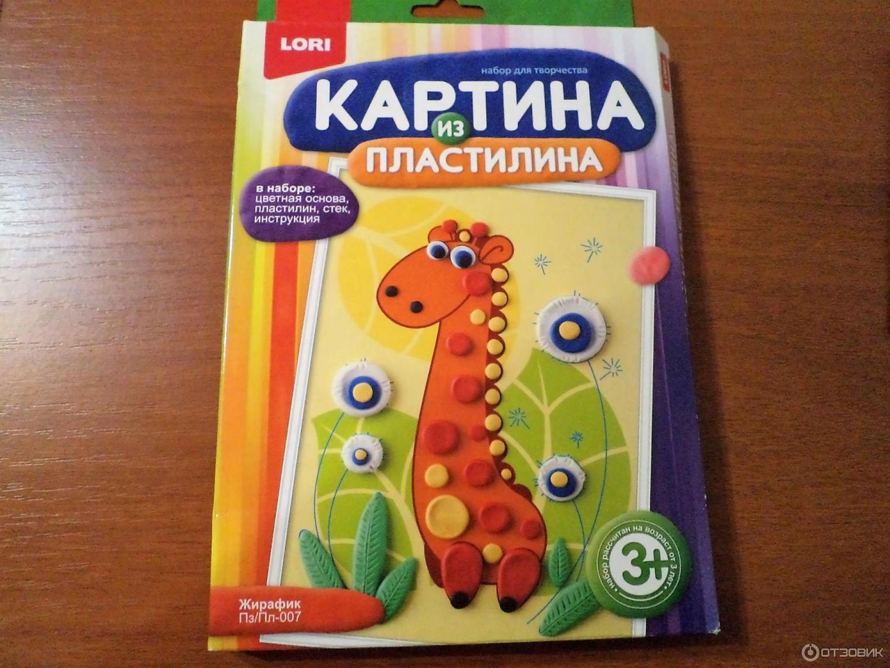 Картина из пластилина lori