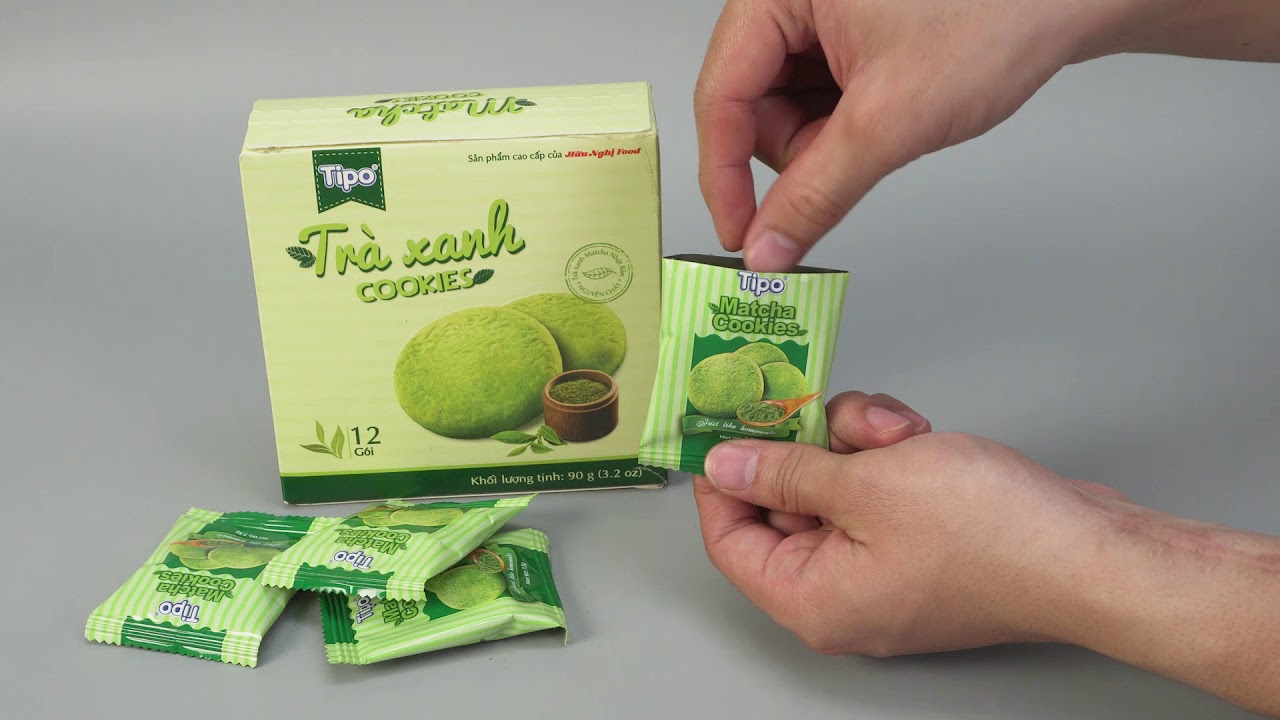 Tipo cookies печенье с матча