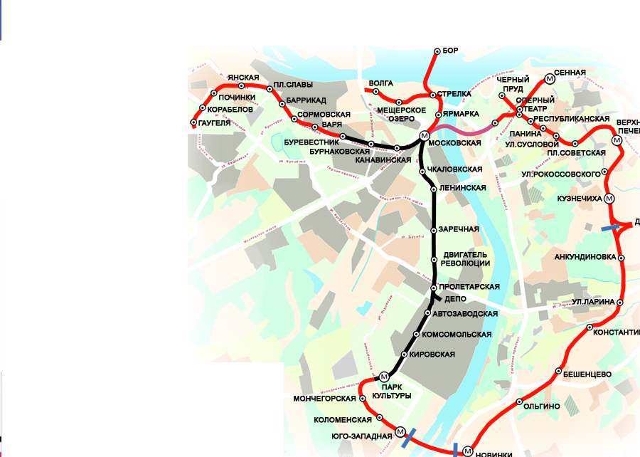 Новгород есть ли метро