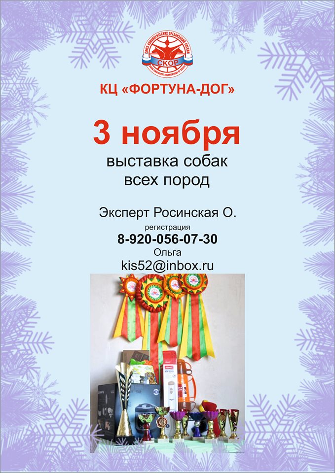 Расписание выставок скор. Выставки скор.