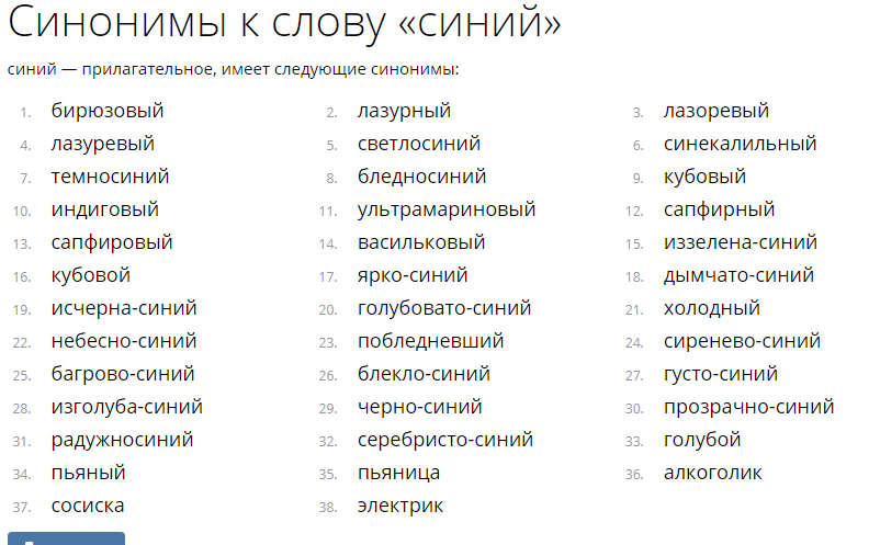 Синоним слова который