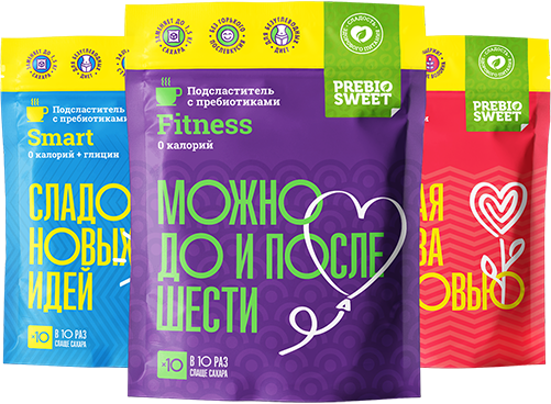 Сахарозаменитель Prebiosweet Fitness 250 гр