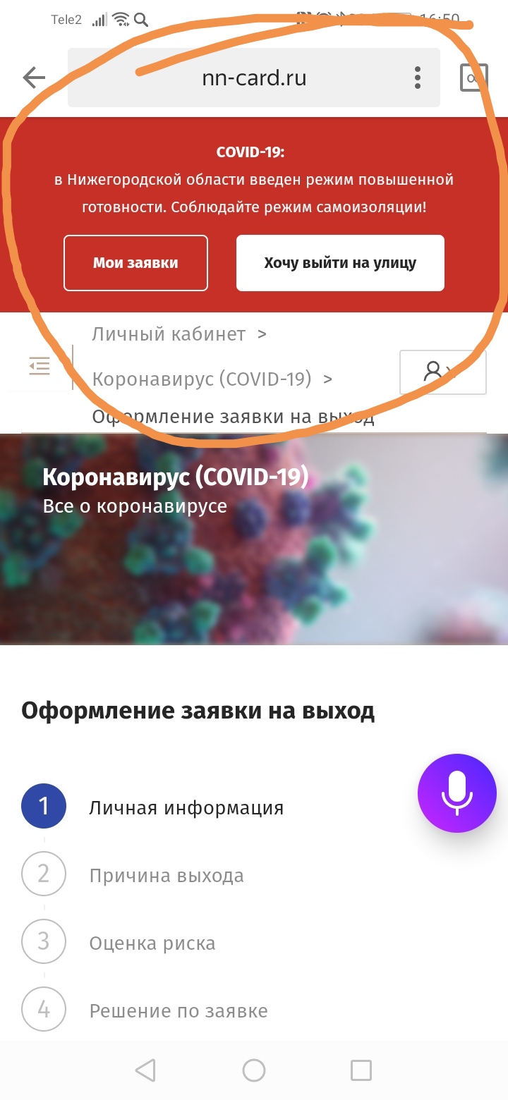 Заявка на выход из дома и qr код - обсуждение (33907341) на форуме nn.ru