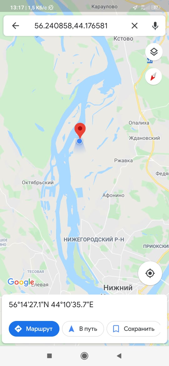 Артемовские луга карта нижний новгород